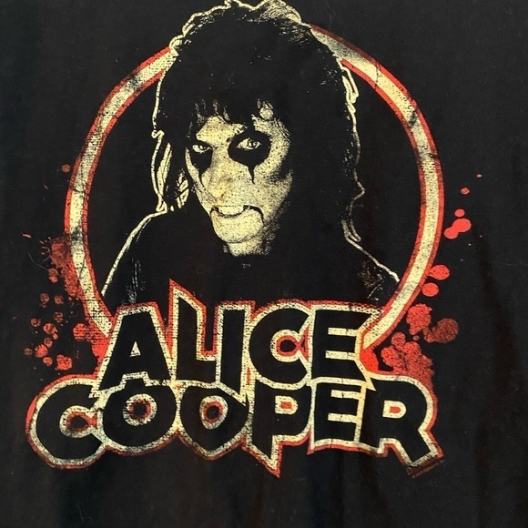 Y2K Alice Cooper band T-shirt - Picture 2 of 3